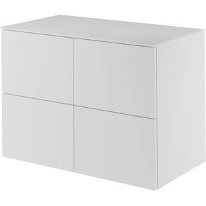 SENSEA Mobile da bagno sotto lavabo Neo L 120.3 x P 48.3 x H 65 cm bianco, lavabo non incluso