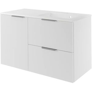 SENSEA Mobile da bagno sotto lavabo Neo L 150 x P 48 x H 64 cm bianco, lavabo non incluso