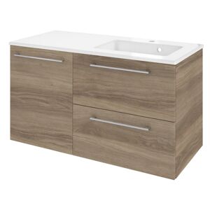 SENSEA Anta mobile da bagno  L 45 x H 58 x Sp 1.8 cm marrone havana