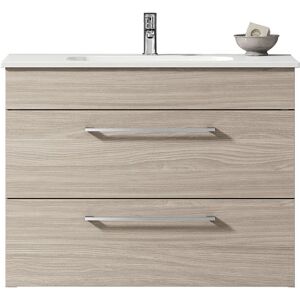 Leroy Merlin Set mobile da bagno con lavabo Giò olmo rousseau L 81 x P 40 H 61.5 cm