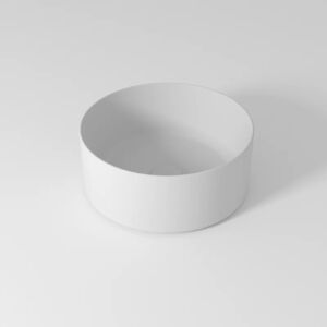 Leroy Merlin Lavabo d'appoggio tondo in ceramica L 40 x H 17 cm bianco