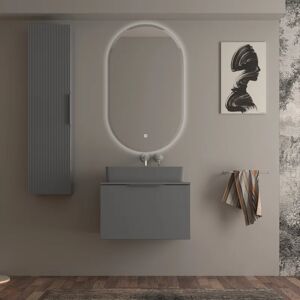 BADEN HAUS Mobile da bagno sotto lavabo Modula grigio, lavabo non incluso