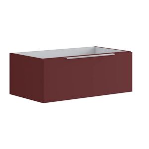 Leroy Merlin Mobile da bagno sotto lavabo rosso, lavabo non incluso