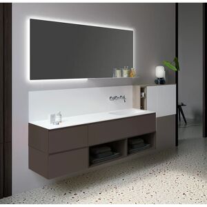 Leroy Merlin Mobile da bagno sotto lavabo bianco, lavabo non incluso