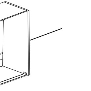 Leroy Merlin Mobile da bagno sotto lavabo bianco, lavabo non incluso