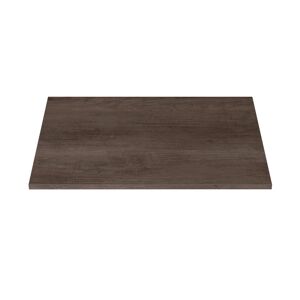 Leroy Merlin Top per mobile lavanderia Desi L 70 x P 52 x H 1.8 cm rovere scuro, legno effetto naturale