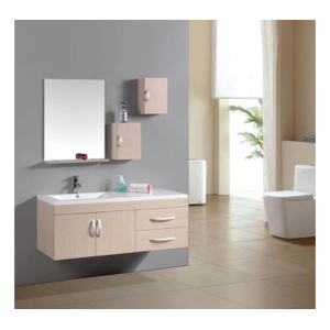 Arredo Casa Facile Mobile Bagno Completo Pensile 130cm Acero