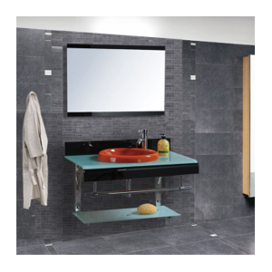 Arredo Casa Facile Mobile Bagno Pensile In Vetro Da 80 Cm Completo