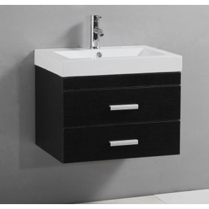 Arredo Casa Facile Mobile Bagno Pensile Nero Da 60 Cm Completo