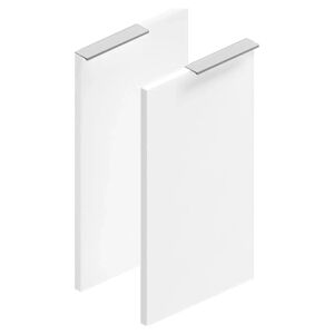 Tecnomat COPPIA DI ANTE MODUL IN LEGNO BIANCO OPACO CON MANIGLIA 30x54,6 cm (LxH)