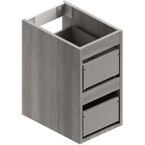 Tecnomat BASE SOSPESA MODUL IN LEGNO METZ PER 2 CASSETTI 30x55x43 cm (LxHxP)