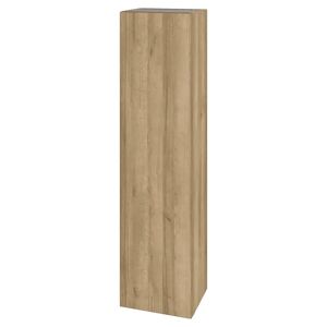 Tecnomat COLONNA SOSPESA DOMUS IN LEGNO 1 ANTA ROVERE FARNIA 35x138x28 cm (LxHxP) APERTURA PUSH-PULL