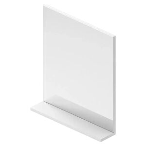 Tecnomat SPECCHIO CON MENSOLA LOUIS/SPACE BIANCO NOVA 60x2/13x70 cm (LxPxH)