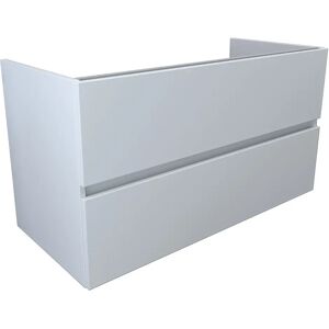 Tecnomat BASE VENUS IN LEGNO BIANCO OPACO 2 CASSETTI SOFT CLOSE 99x54x46 cm (LxHxP)