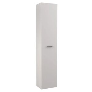 Tecnomat COLONNA SOSPESA ASYA IN LEGNO BIANCO OPACO 1 ANTA SOFT CLOSE 34x162x25 cm (LxHxP)