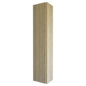 Tecnomat COLONNA SOSPESA OVER IN LEGNO ROVERE NODATO 1 ANTA 34x162x25 cm (LxHxP)