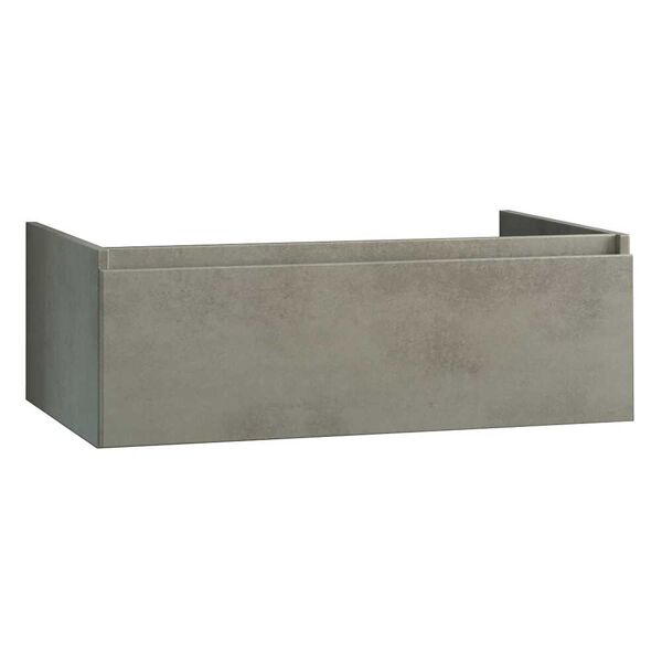 tecnomat base venus in legno cemento 1 cassetto soft close 79x27x46 cm (lxhxp)