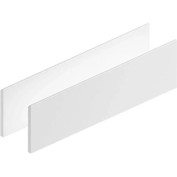 tecnomat coppia di frontali modul in legno bianco opaco con gola 90x24,4 cm (lxh)