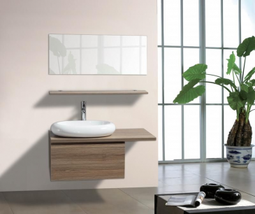 Arredo Casa Facile Mobile Bagno Pensile Acero Da 100 Cm Completo