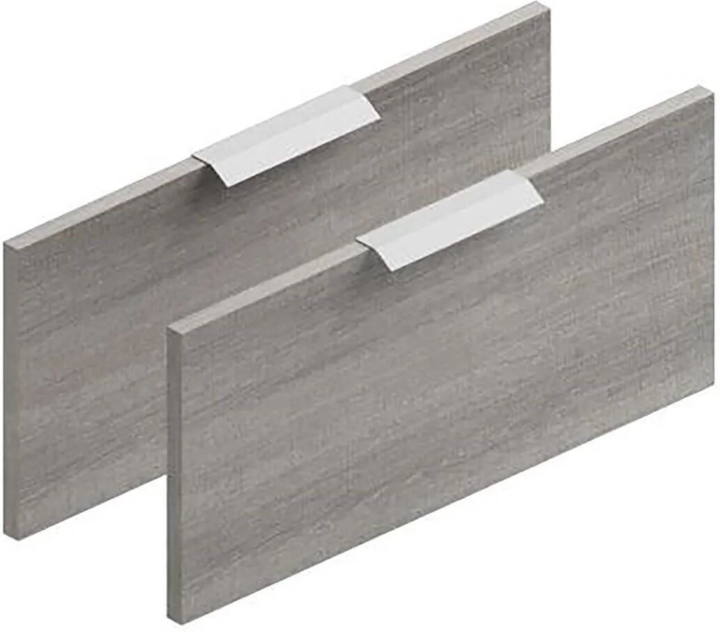 Coppia Di Frontali Modul In Legno Metz Con Maniglia 60x27,2 Cm (Lxh)