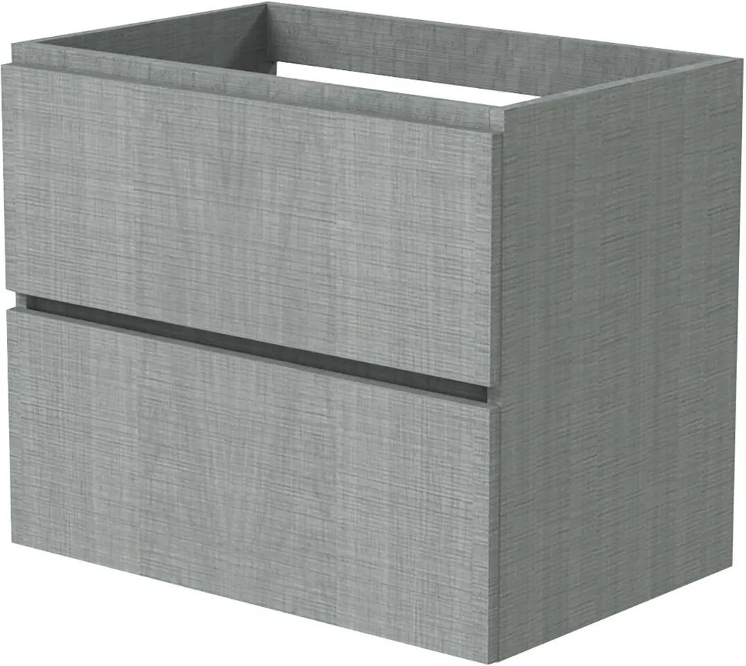 Base Miami In Legno Argilla 2 Cassetti 60x39x50 Cm (Lxpxh)