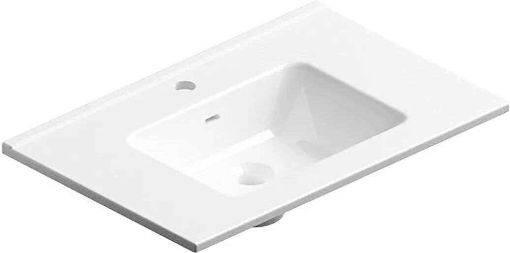 Lavabo Small Laundry Ceramica Bianco 71x46 Cm (Lxp)