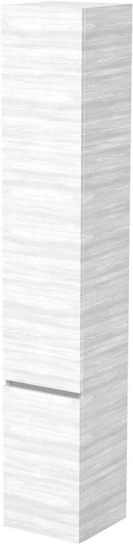 Dolomite Colonna Sospesa Dolomite In Legno Nobilitato Bianco Foresta 2 Ante 30x30x170 Cm (Lxpxh)