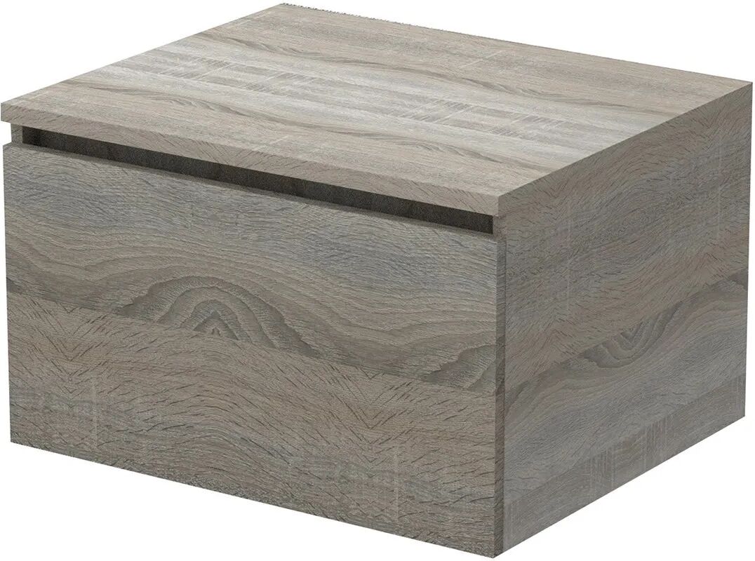 Dolomite Cassetto Dolomite In Legno Nobilitato Colore Rovere Tartufo 60x37x50 Cm (Lxhxp)