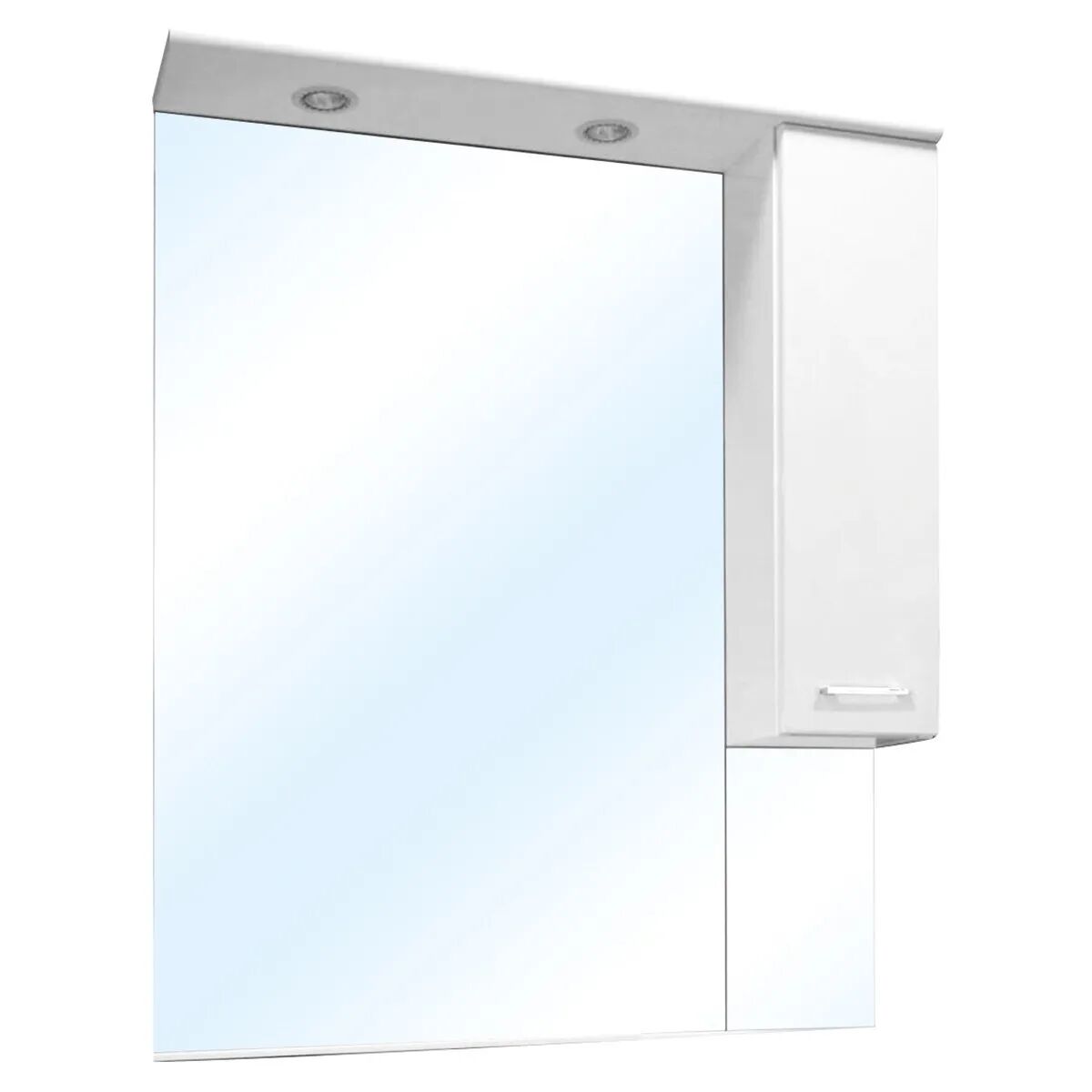 Tecnomat SPECCHIERA JESS BIANCO LUCIDO 1 ANTA 2 LUCI LED 99x18x104 cm (LxPxH)