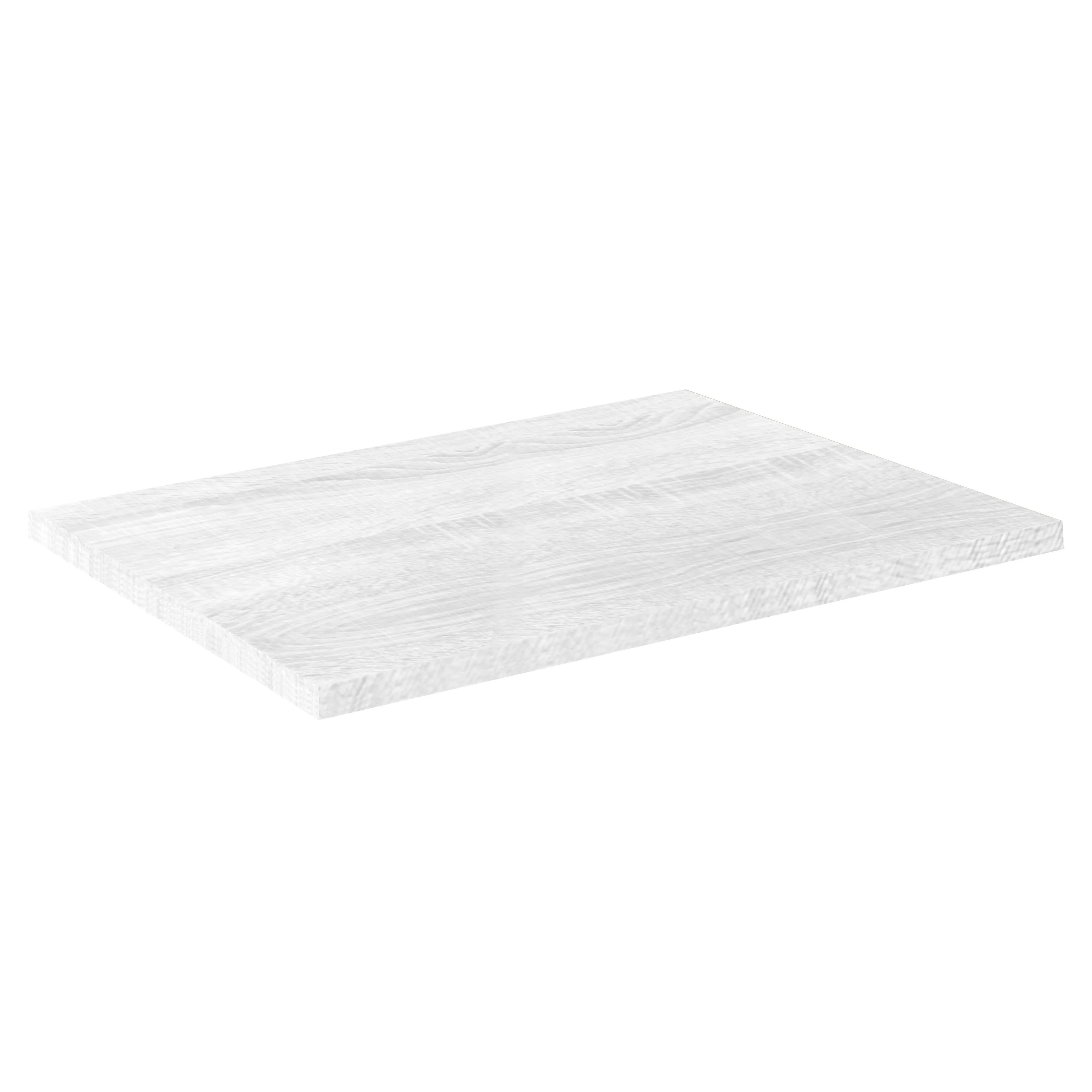 Tecnomat MENSOLONE DOLOMITE IN LEGNO NOBILITATO COLORE BIANCO FORESTA 90x50x4 cm (LxPxH)