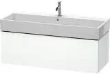 Duravit L-Cube Waschtischunterbau wandhängend mit 1 Auszug 118,4 x 39,4 cm   graphit supermatt (dekor) LC617908080