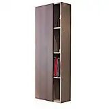 Duravit DuraStyle Hochschrank 50 x 24 x 180 cm Türanschlag links   taupe matt (dekor) DS1248L9191