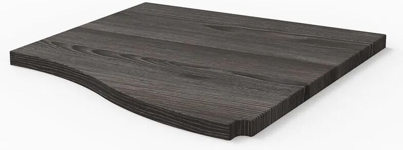 Sanipa CantoBay Abdeckplatte 41,8 x 45,3 x 1,95 cm, links   pinie schwarz (folie) CB40735