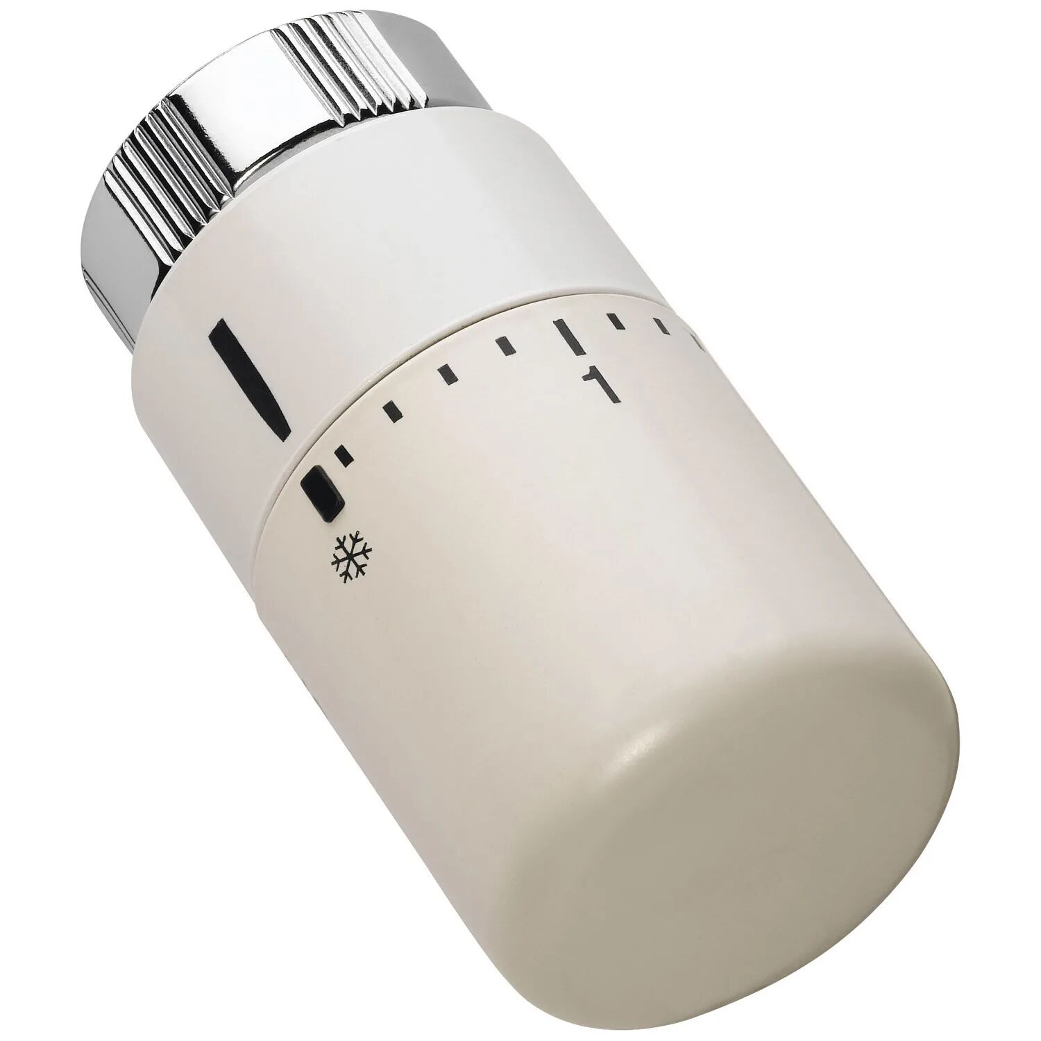 Zehnder Thermostat Design Line Design Line für alle Heizkörper mit Gewindeanschluss M 30x1,5 mm weiß 841271