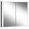 Schneider PREMIUM Line Ultimate HCL mirror cabinet PLU1 60/2/HCL/R, 60 x 73.3 cm, 1 socket right 182.064.02.41