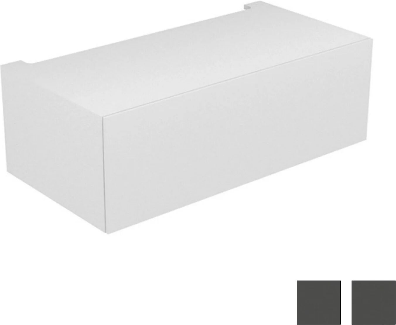 Keuco Edition 11 Planning Modul Unterbauschrank 105 x 35 cm, beleuchtet  B: 105 H: 35 T: 53,5 cm anthrazit struktur (lack) 31312390100