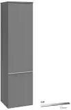 Villeroy & Boch Venticello Hochschrank 40,4 cm, Anschlag links  B: 40,4 T: 37,2 H: 154,6 cm eiche graphit A95101FQ