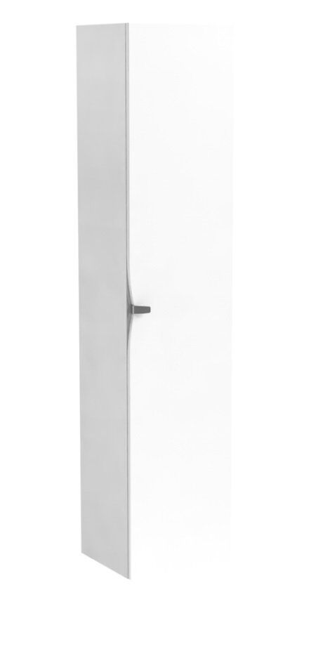 Oristo Siena szafka boczna wysoka 35x160x32cm biały połysk OR45-SB1D-35-1