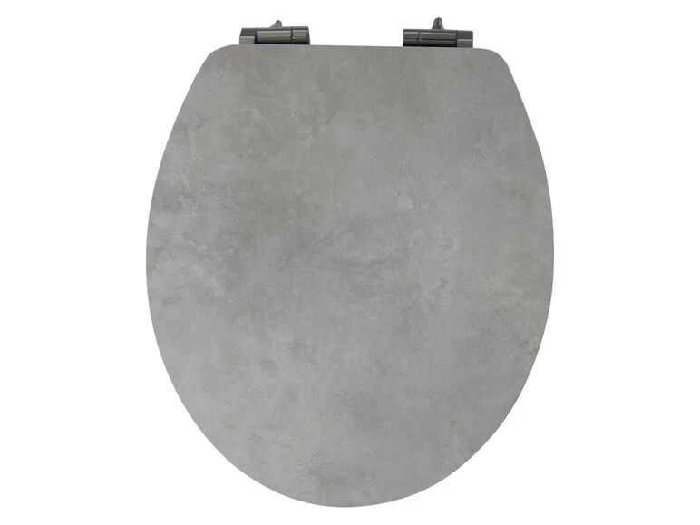 Duschwell WC doska v mramorovom / betónovom vzhľade (betón / šedá)