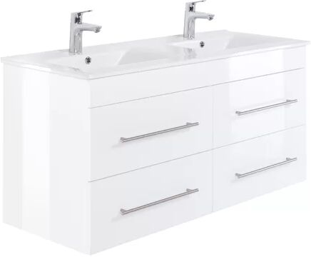 Ivy Bronx Wingil 1200mm Wall Mount Single Vanity Ivy Bronx Vanity Unit Colour: White  - Size: