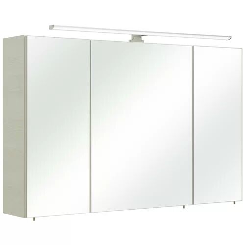 Quickset Amora 110 x 70cm Mirrored Wall Mounted Cabinet Quickset  - Size: 111cm H X 25cm W X 30cm D