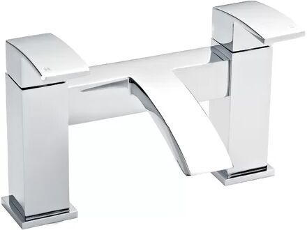 Nuie Deck Mounted Waterfall Pillar Tap Nuie  - Size: Super King - 2 Standard Pillowcases