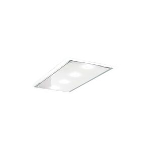 EICO Link Distante 120 W SM - Hætte - loft - Niche - bredde: 115 cm - dybde: 55 cm - uden motor - hvidt/krystalhvidt glas