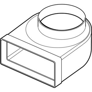 Thermex Bøjning 220x90mm Ø150