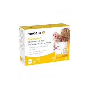 Medela Quick Clean 5 Sachets pour Micro-Ondes - Boîte 5 sacs