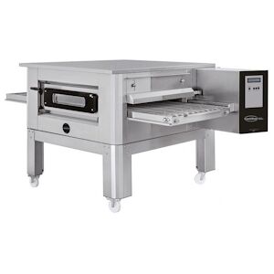 Four a Pizza Convoyeur sur Support   14,2 kW          Acier inoxydable 1860x1210x500mm COMBISTEEL