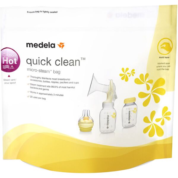 medela italia srl quick clean sacch.st.micr.