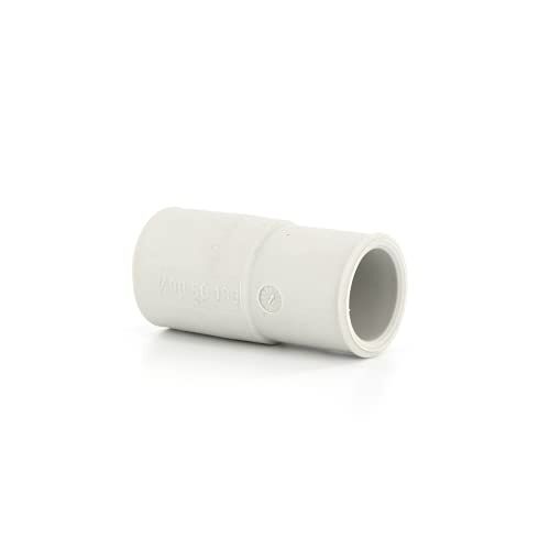 DL-pro Universele afvoerslang eindstuk adapter Ø 21 mm op 19 mm voor wasmachine vaatwasser vaatwasser vaatwasser