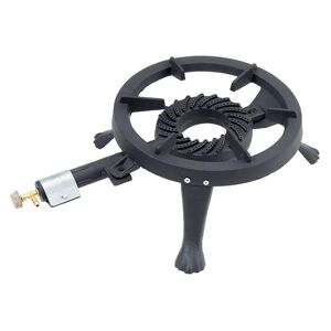 Lifestyle 8kW Large Round Tripod Cast Iron Gas Boiling Ring