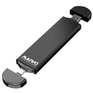 Maiwo K1683L Eksternt kabinet M.2 SATA SSD til USB og USB A B C 5Gbps-Key og Key B & M UASP 2280 2260 2242 2230 Aluminimum